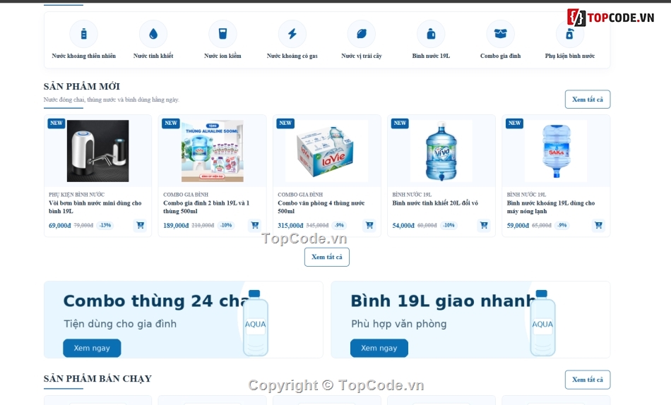 website,bán website,website bán nước